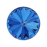 6 pcs Swarovski Crystals Stones Rivoli 1122 Chaton SS39 (8 mm), Sapphire F
