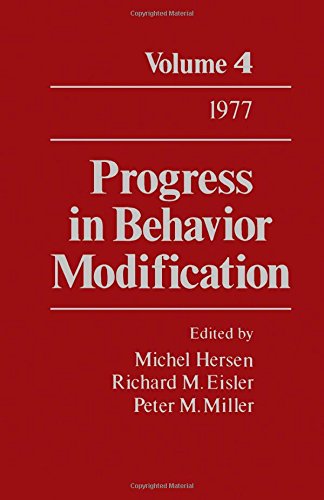 Progress in Behavior Modification: Hersen: 9780125356046: Amazon.com: Books
