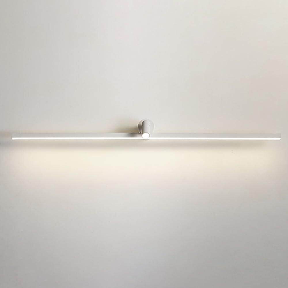 BKSXSOP Modern LED Bathroom Mirror Light Fixture with Adjustable Spotlights - Nordic Vanity Wall Lamp for Bedroom, Living Room, Dining Study, Hallway & Stairs