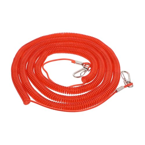 BELLIFFY Elastic Parrot Leash 15m Bird Harness Leash for Training Outdoor Activity Random Color