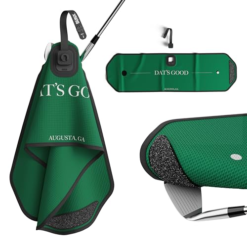 BUNX Best Golf Towel - Sponge Club Scrubbing Pad with