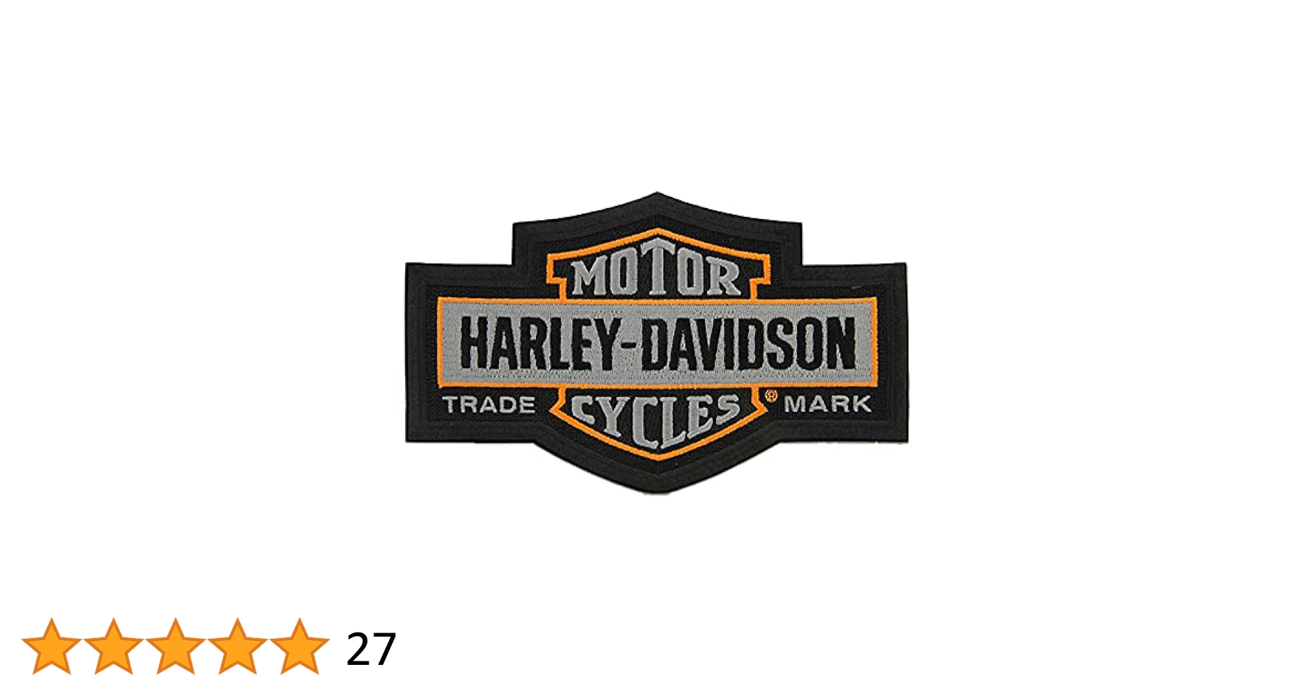 【HARLEY-DAVIDSON】L/S Tee バーアンドシールド 両面ロゴ Harley-Davidson Decal Orange Bar & Shield Logo | X-Large