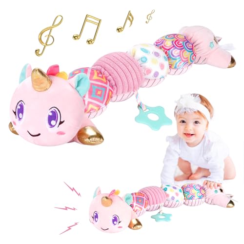 Unicorn Baby Toys 6-12 Months Infant Musical Stuffed Toys for New...