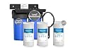 Waterdrop 2 Stage Whole House Water Filter System, with Carbon and Sediment Filter, Highly Reduce Lead, Chlorine, Heavy Metals, PFA, Taste, 5-Stage Filtration,