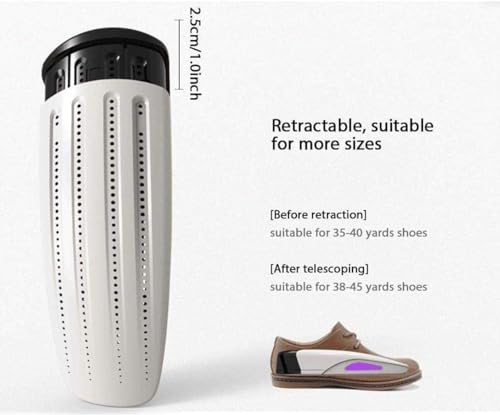Secador eléctrico portátil de zapatos silencioso miniatura 4