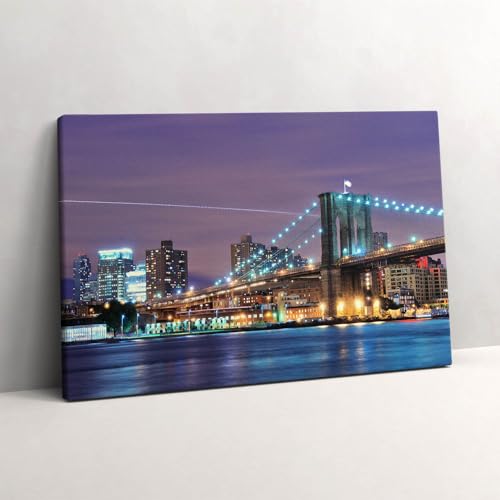 Peinture murale pont de Brooklyn pour atmosphere cosy