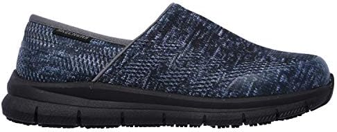 Skechers for Work Women's Comfort Flex HC Pro SR II Health Care Professional Shoe,black textile,6 M US | Image 1