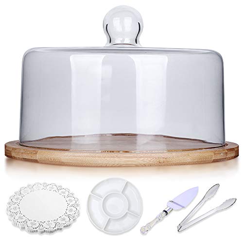 Bulk Cake Stands. Jusalpha Large 4 Tier Acrylic Glass Round Cake Stand