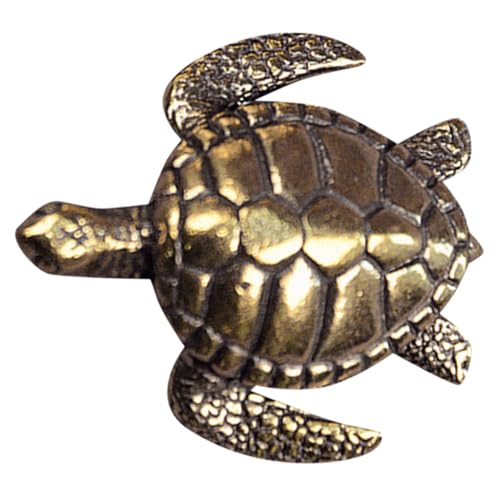 Ornement tortue bureau en laiton pour rompre la monotonie de l'espace