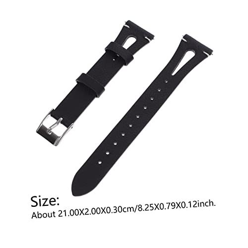 NUOBESTY Cowhide Watch Band Replaceable Strap for Simple Wrist Strap with Durable Craftsmanship Comfortable Touch2