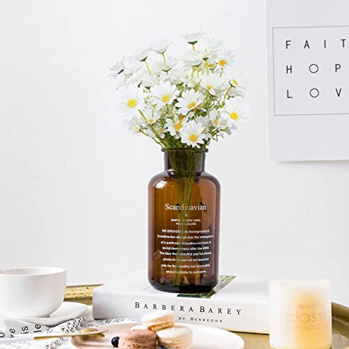 Csbyw Artificial Flowers 20 Bundles Multicolor Artificial Daisy Flowers Uv Resistant Outdoor Fake Wildflowers With Stems Faux Greenery Shrubs Plants Arrangements For Home Garden Vase Decor #TOP5