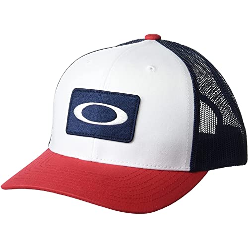 Oakley Damen O-original Trucker Hat Hut, Weiß/Rot/Marineblau, Einheitsgröße