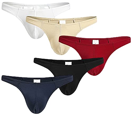 Fashion T-Pants Thongs briefs Mens Ice Silk underpants Comfortable