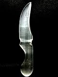 ALI CRYSTAL The DREAM'S Crysta Product Selenite Knife Reiki Healing Stones Home Decoration (Knife)