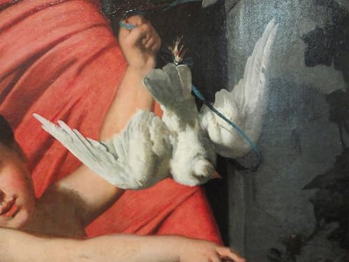 Cuadro en lienzo Fauno e Baccante Jean Leon Palliere, lámina artística decorativa de 60x90cm