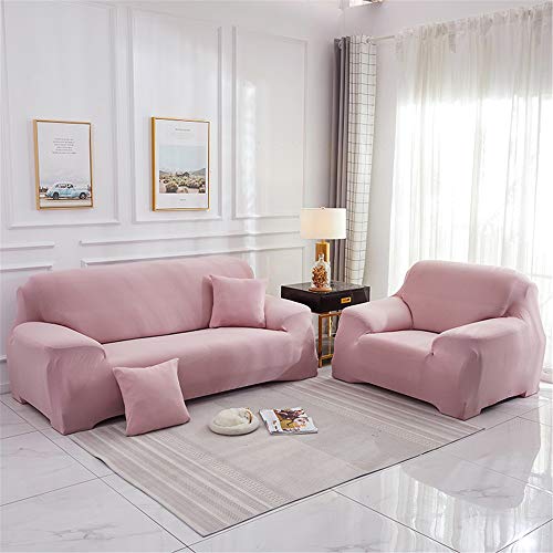 Surwin Funda de Sofá Elástica para Sofá de 1 2 3 4 plazas, Impresión Universal Cubierta de Sofá Cubre Moda Sofá Antideslizante Sofa Couch...