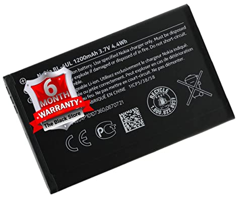 Image of The Black Store Original BL-4UL Battery for Nokia Asha 225 / Nokia Lumia 225 / Nokia 3310 2017, 230, 230 Dual, 3310 4G, 220, 5310 2020 (1400mAh) with 6 Months Warranty