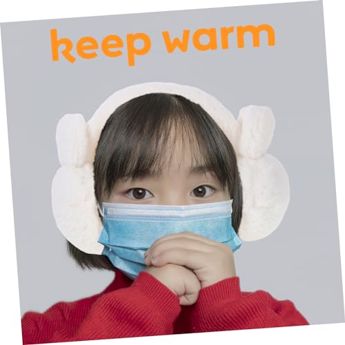 LIFKOME Ear Winter Ear Warmer for Boys and Girls Foldable Plush Earmuffs Cute and Comfortable for Outdoor Activities and Skiing2
