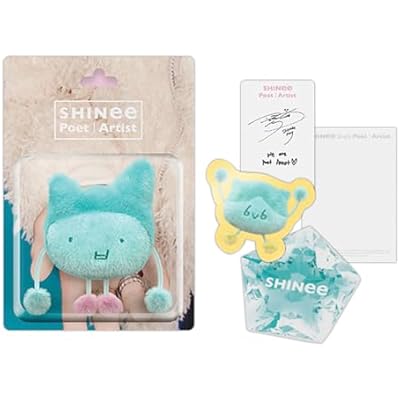 SHINee - Single Album [Poet I Artist] (THIRD BORN Ver.) Fluffy Shinee + Package + Music NFC Card + Mini Postcard + Sticker + Photo Card + 4 Extra Photocards