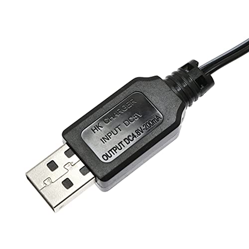 Cargador USB para batería 4.8V NiCd o NiMH miniatura 2
