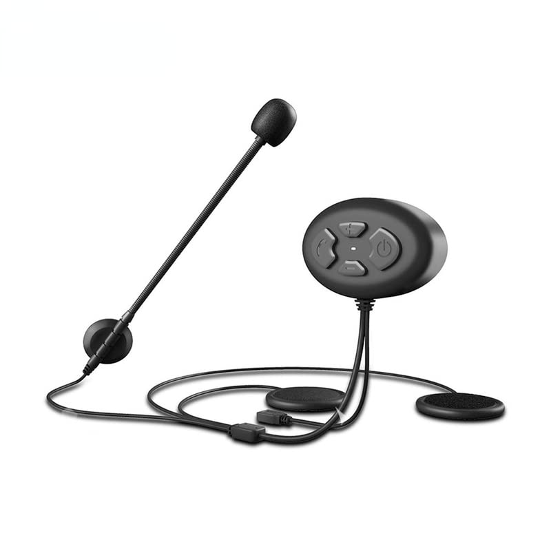 Auriculares casco moto Bluetooth 5.0 para eliminar cables y contestar el teléfono de viaje