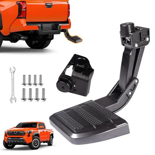 Rear Bed Step Compatible with Toyota Tacoma 2024 2025, Tailgate