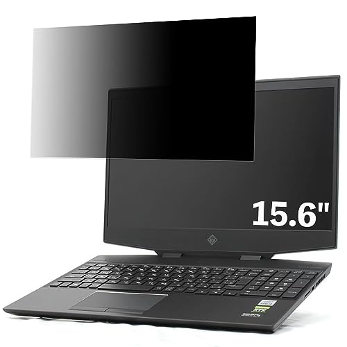 HP OMEN by HP 15-dh1004TX 15.6インチ 16:9 対応 のぞき見防止 フィルター プライバシーフィルター パソコンPC ノートブック型 液晶保護フィルム ブルーライトカット 反射防止 パソコン セキュリティー覗き見防止 両面使用