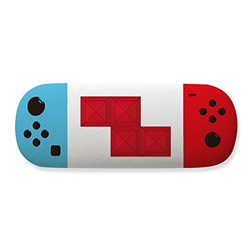 Étui pour lunettes Classic Games rouge à emporter au bureau et en voyage