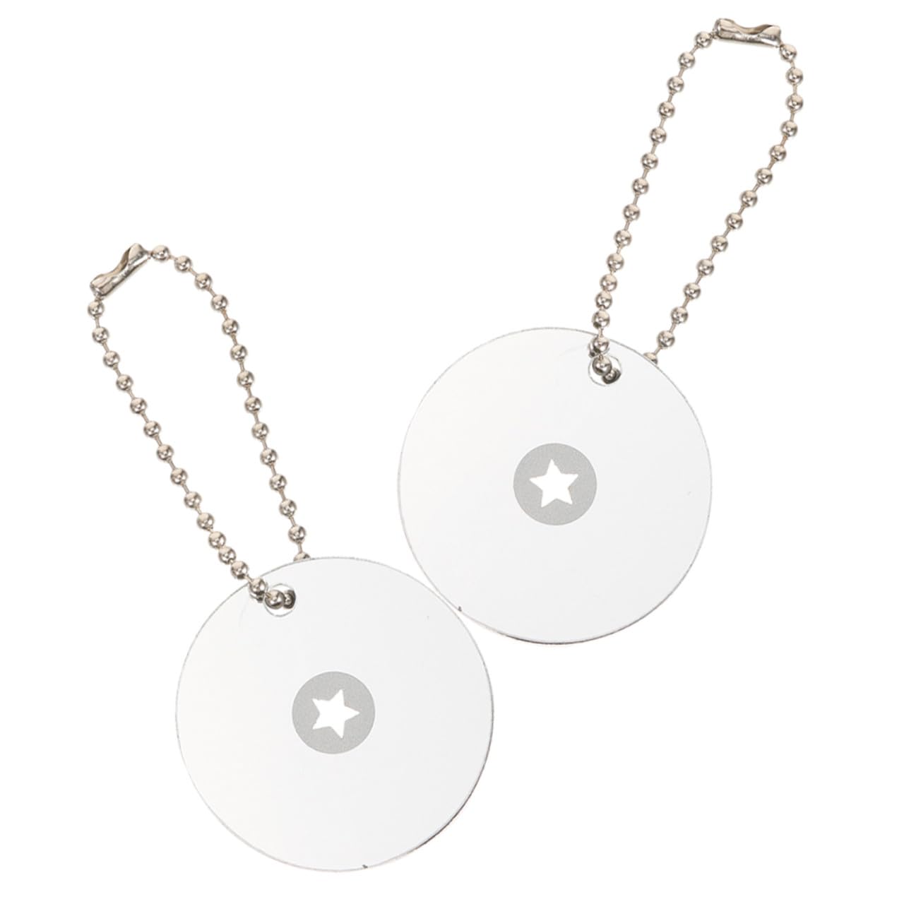 Mipcase 4 Ensembles Lumière du Jour Signal Miroir Camping Supply Bank Lumières De Camping Randonnée Sifflet Sifflet De Sécurité Essuie-Glace Torche Signal Extérieur Miroir 2 pièces * 4