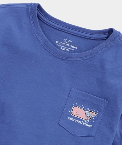 vineyard vines Girls' Hanukkah Whale Long-Sleeve Pocket Tee4