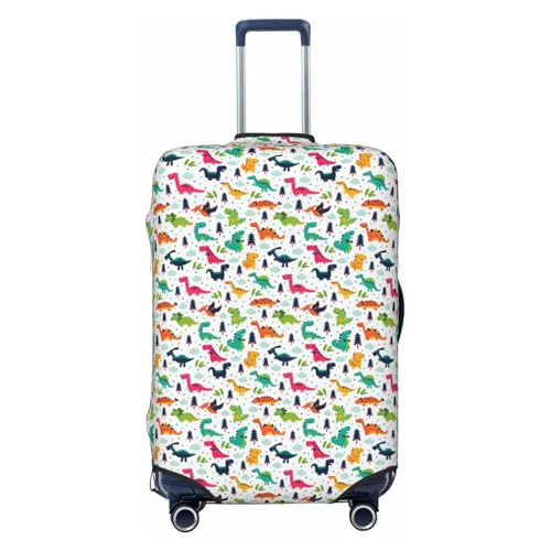 Housse de valise extensible motif dinosaures pour repérer facilement son bagage XL