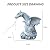Yardancer Dragon Solar Garden Statues Outdoor Decoration with LED Light Strings,Dragon Figurine Solar Lights Lawn Décor,Outside Statue Ornament for Patio, Balcony, Yard,Unique Gifts for Mom Grandma
