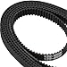 Zeelo 144-3M-6 Endless HTD3M Belt 144mm Length 48 Teeth 3M Synchronous Belt 3mm Pitch 6mm Width HTD3M Closed Loop Timing Belt Pack of 10pcs