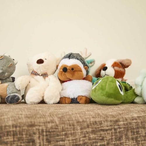 Bouillotte peluche hérisson micro-ondable bien-être lavande et blé - 5