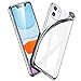 Produktbild ESR Klar Silikon Kompatibel mit iPhone 11 Hülle - Dünne weiche TPU Schutzhülle - Flexible Slim iPhone 11 Case mit Mikrodot-Muster [Anti-Scratch ] für iPhone 11-Silberner Rahmen