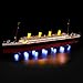 BRIKSMAX Led Beleuchtungsset für Lego Creator Lego Titanic - Compatible with Lego 10294 Bausteinen Modell - Ohne Lego Set