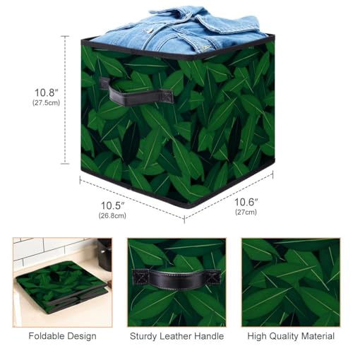 Boîte rangement tissu cube pliable pour optimiser vos placards vides - 4