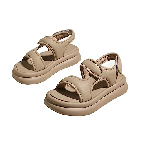 Boys Girls Fashion Athletic Summer Sports Sandals Leather Soft Open Toe Outdoor Beach Water Shoes