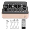Nicoone V10 Geluidskaart Mixer met effecten en voice changer Live SoundCard Karaoke Audio Mixer met 1200 mAh gebouwd…