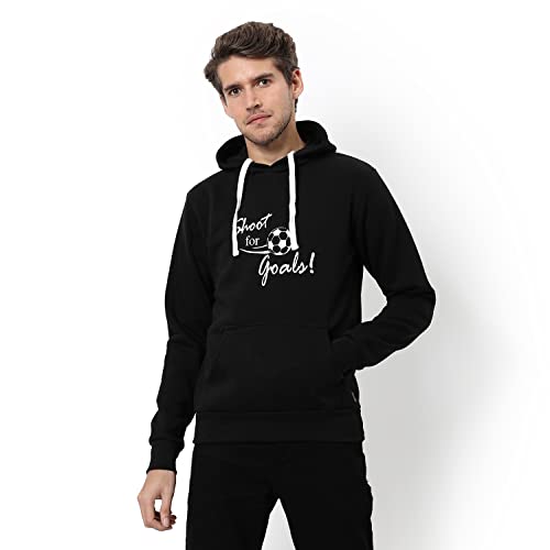 Image of CAHOOT Men's Printed Sweatshirt Regular Fit for Casual Wear | Full Sleeve | Cotton | Stylish Sweatshirt Crafted with Comfort Fit and High Performance for Everyday We