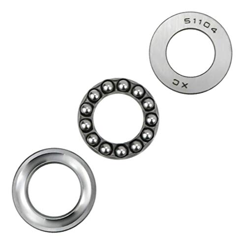 Rannb 51104 Thrust Ball Bearing Single Direction Ball Bearings 20Mm X 35Mm X 10Mm - Pack Of 2 #TOP3