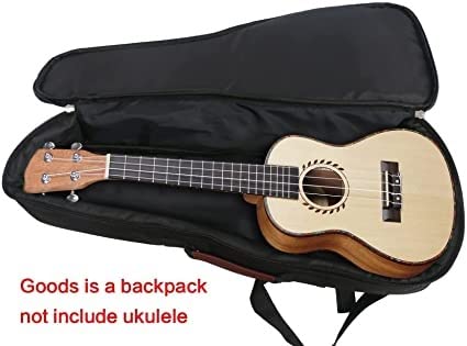 Ukulele Case Packpack 10mm Éponge Protection Ukele Case 21/23/26 Pouces Concert Ukulele Gig Bag avec Grande Poche De… - Les Beatles, Paul McCartney, John Lennon, RIngo Starr, George Harrison Ukulele Case Packpack 10mm Éponge Protection Ukele Case 21/23/26 Pouces Concert Ukulele Gig Bag avec Grande Poche De… – Image 3