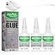 3 Pcs Sekundenkleber Mächtiger Universalkleber 50g Welding High Strength Oily Glue Welding Super Wasserdichter Superkleber Sekundenkleber Stark Multifungctional Glue für Kunststoff Metall Lederharz