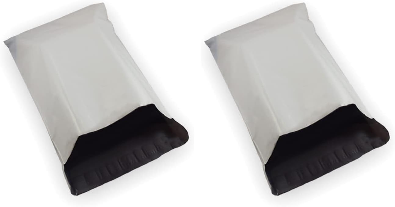 15 EcoSwift 14.5 x 19 White Poly Mailers Size #7 Self Sealing Bulk Packaging Materials Shipping Supplies Envelopes Bags 14.5 inches by 19 inches