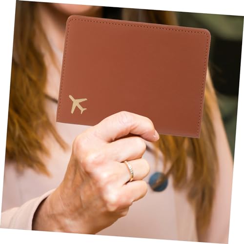 Holibanna porta passaporte linda capa para passaporte capa de passaporte de couro carteira de couro