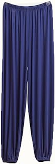FloAPa Mens Womens Martial Arts Pants Cotton & Linen Kung Fu Trousers Tai Chi Pants for Wing Chun Morning Excerises Sport Trousers Light and Smooth