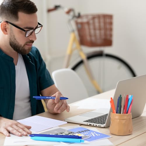 Stylos avec citation de motivation Funrous et mini carnets de notes pour école et bureau - 6