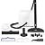 Dupray Neat Steam Cleaner Powerful Multipurpose Portable Steamer for Floors, Cars, Tiles Grout Cleaning Chemical Free Disinfection Kills 99.99%* of Bacteria and Viruses