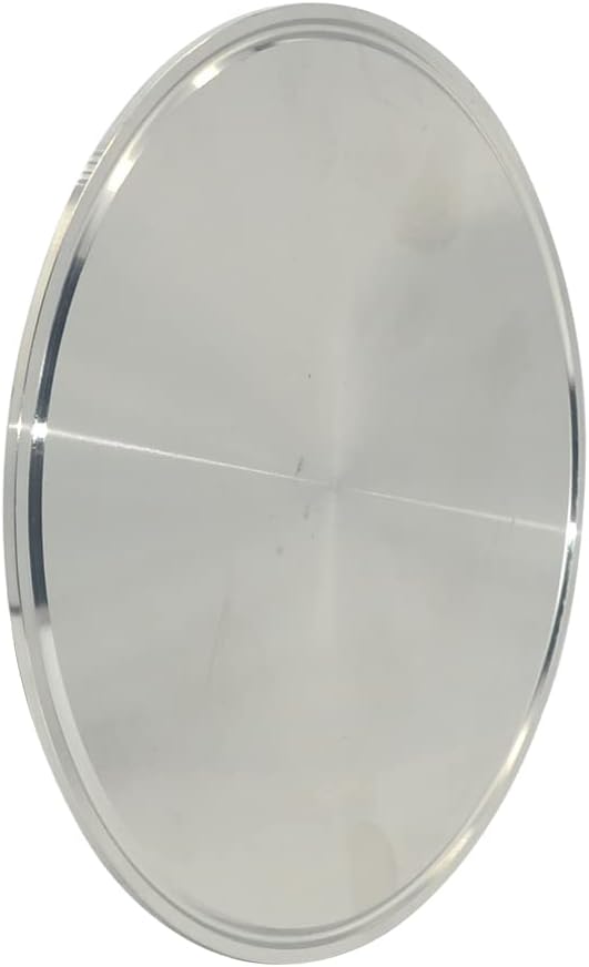 Diameter 159MM 6" Clamp End Cap fits 6" Tri Clamp Ferrule Flange OD 183MM,Stainless Steel 316 Sanitary Fitting