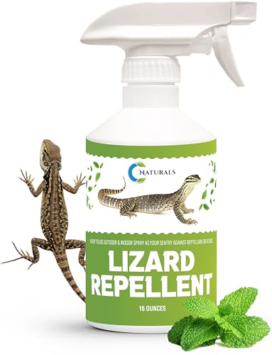 All-Natural Lizard & Gecko Repellent Spray (Outdoor/Indoor) – Reptile Deterrent for Homes,...